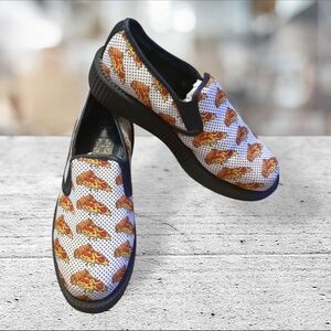 T.U.k. Pizza Slip On Shoes Size 7M